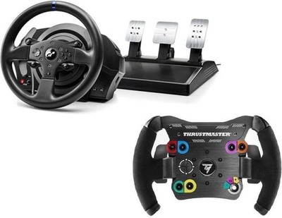 Thrustmaster T300 RS GT + TM Open Wheel   Rennlenkrad-Set PC/PS5/PS4/PS3