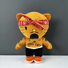10" Tupac Shakur Plush Toy, Rapper Crossover Doll Collectible Gift