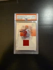 Ken Griffey Jr. 2001 UD SP Game Used  Edition Authentic Fabric Jersey Reds PSA 8
