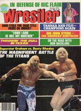 THE WRESTLER JANUARY 1978 SUPERSTAR GRAHAM RIC FLAIR DUSTY RHODES BOB BACKLUND