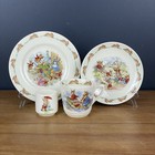 Royal Doulton Fine Bone China Bunnykins Children's 4 Piece Dish Set