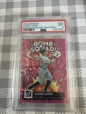 2022 Panini Donruss - Bomb Squad Aaron Judge #BS-6 Pink Fireworks
