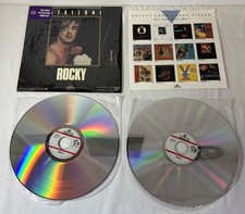 Laserdisc  Sylvester Stallone ROCKY  1976