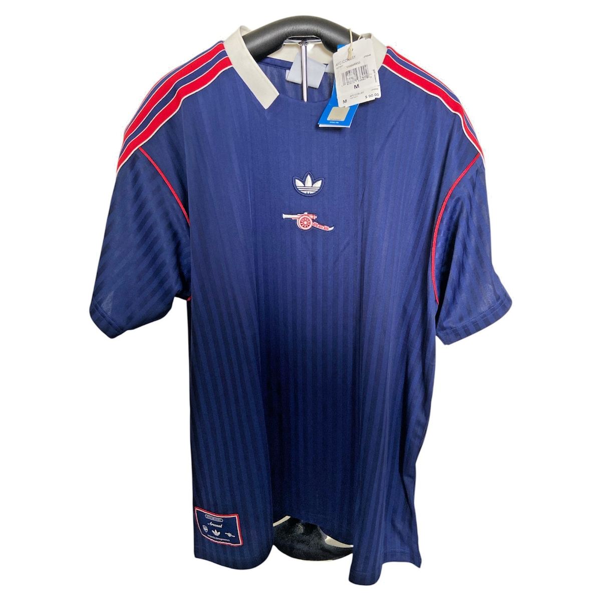 Size M Adidas Arsenal Icon '24/25 Blue Soccer Jersey JF0546 Men's