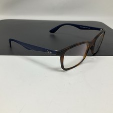 RAY BAN RB 7047 5574 56-17-145 TORTOISE NAVY BLUE EYEGLASSES