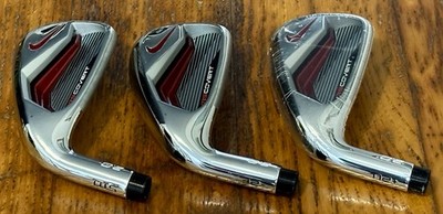 New Lefty Nike VRS Covert 2.0 7 Iron Fitting Heads STD, 2* Flat, 2* Upright Lie