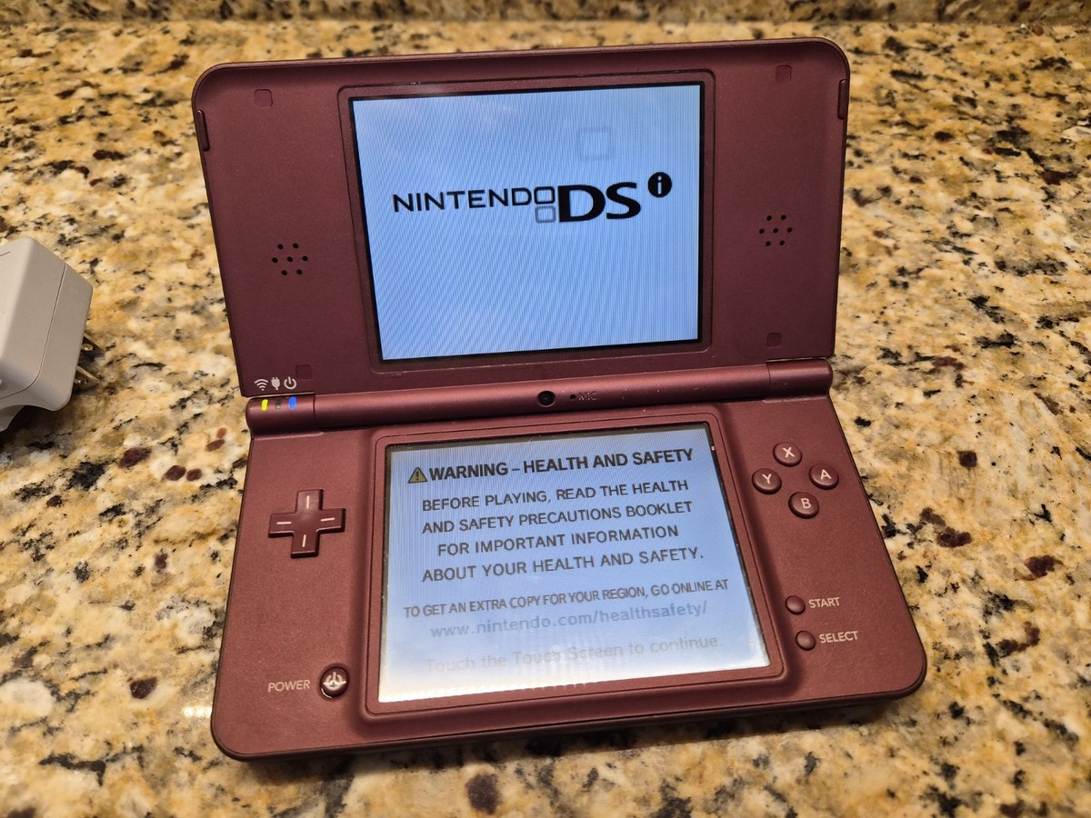 Nintendo DSi XL Launch Edition 256MB Handheld System - Burgundy