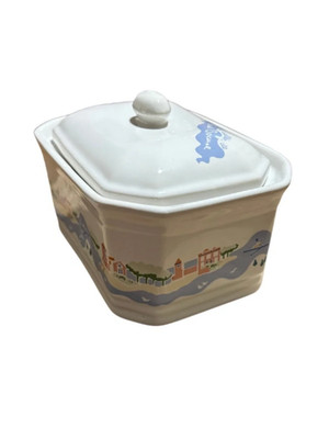Vintage Paul Bocuse Covered Dish 1987 Robinson Design Group Japan French Country