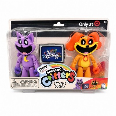 Poppy Playtime Smiling Critters Catnap Dogday Action Figure 2-Pack