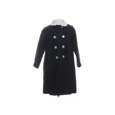Emily Jane, Mantel, Mädchen, Größe: 110, Blau/Weiß, Polyester/Wolle #pgW