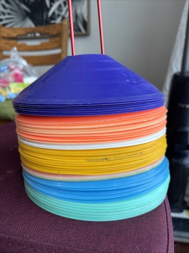 50 Used Kwik Goal Soccer Cones