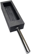 Gold Silver Graphite Ingot Mold Mould Crucible for Melting Casting Refining with