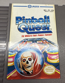 Pinball Quest (Nintendo Entertainment System) NES Tested and Works