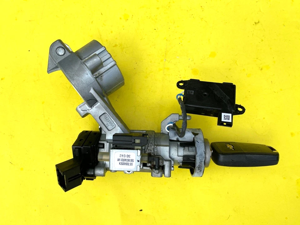 2010-2017 GMC TERRAIN IGNITION SWITCH LOCK W/KEY & IMMOBILIZER OEM 13504286 - Image 4 of 4