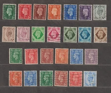United Kingdom Stamps - KGVI   3X full sets!