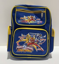 vintage Mighty Morphin Power Rangers  BLUE Backpack Ninja storm