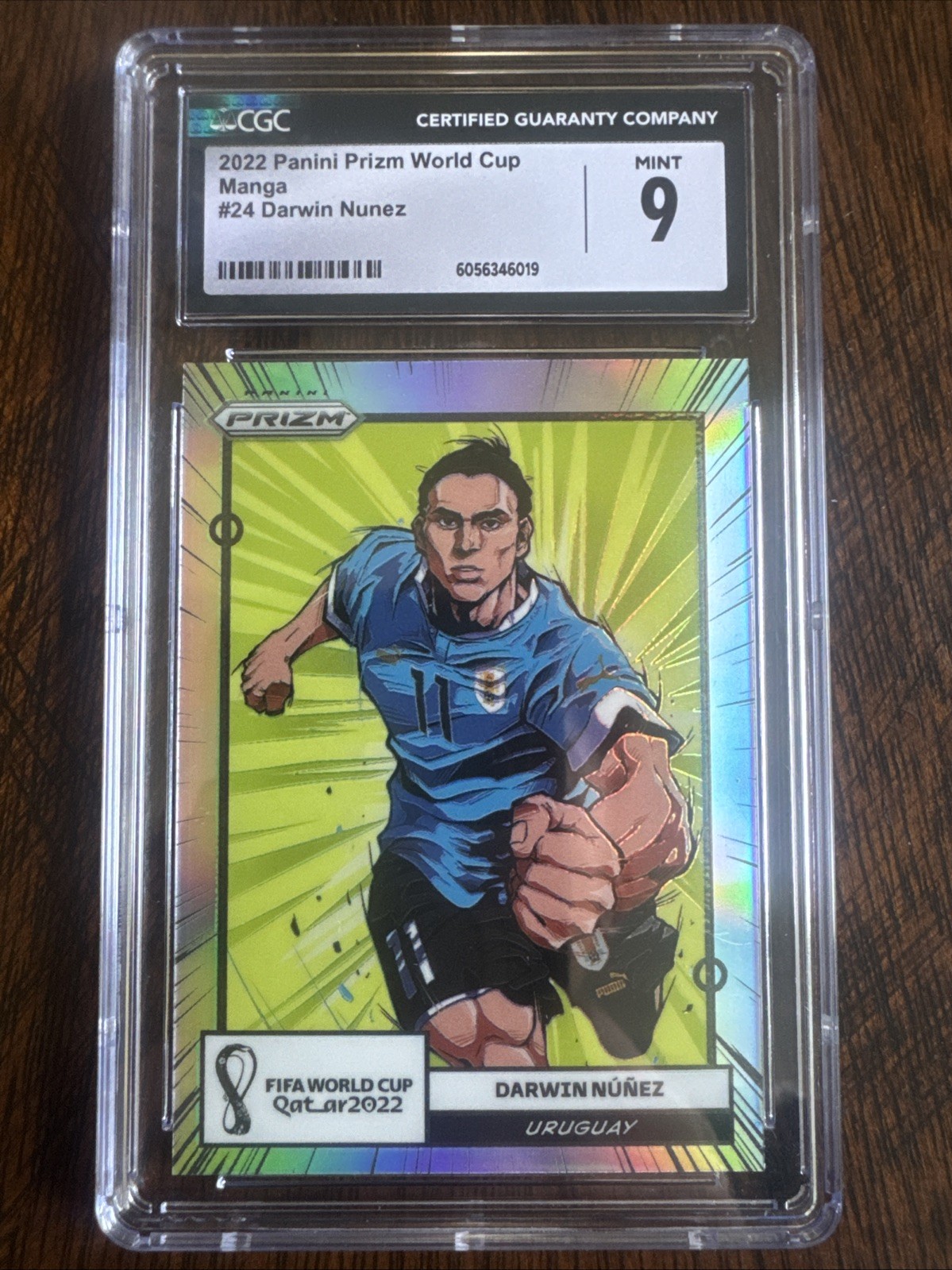 2022 Panini Prizm World Cup Qatar Manga Darwin Nunez #24