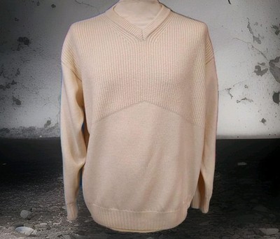 Windsor V-Neck Pullover Größe 52 / L 100% Schurwolle -top Zustand