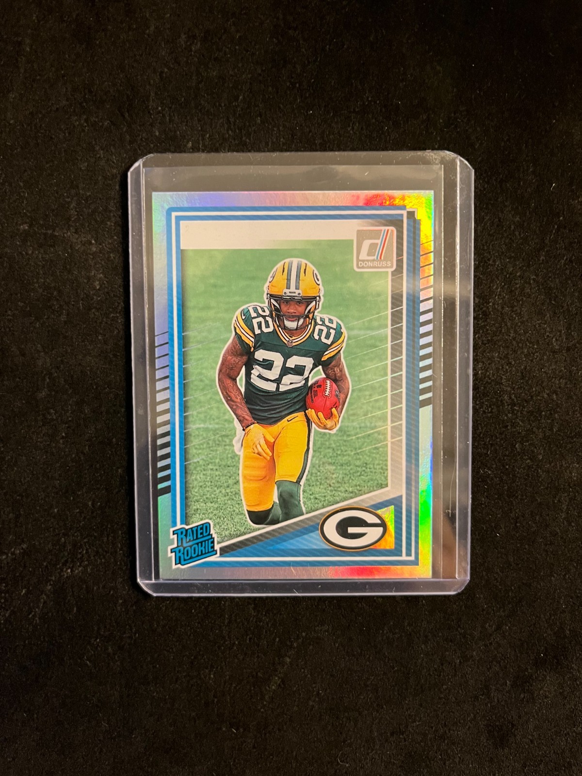 2025 Panini Donruss Rated Rookie Matthew Golden No Name Holofoil #311 SP