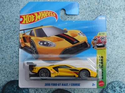 Hot Wheels H6F 124 2016 FORD GT RACE gelb 2026 124/250 CaseF Treasure Hunt