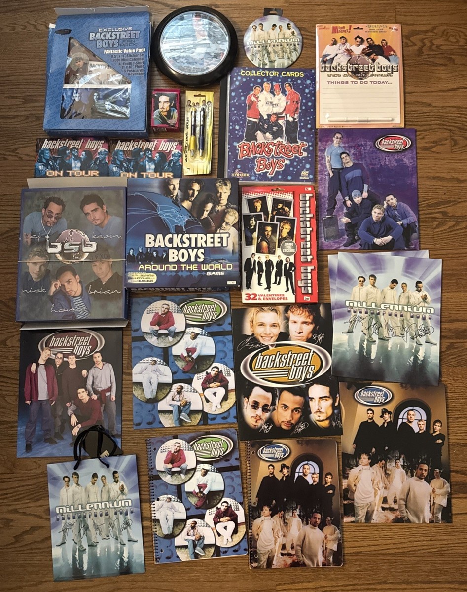 Backstreet Boys Memorabilia Ultimate Collectors Lot Y2K Millennium