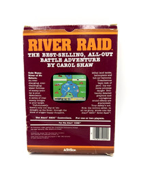 River Raid (Atari 5200, 1983) Game and box