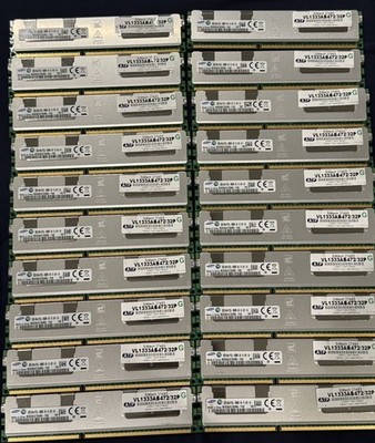 Samsung 32GB 4Rx4 PC3L-10600R-09-11-AB1-D3 ECC REG Server RAM M393B4G70BM0-YH9
