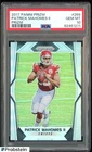 2017 Panini Silver Prizm #269 Patrick Mahomes II RC Rookie PSA 10 GEM MINT