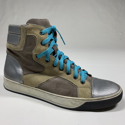 lanvin brown sneakers