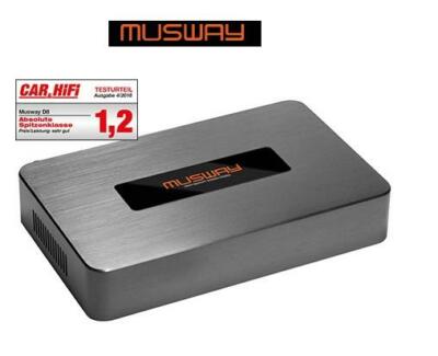 MUSWAY D8v3 DSP Verstärker Digital 8-Kanal AMP CLASS D mit 10-KANAL DSP 
