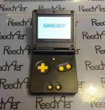 PICK BUTTON COLOR Black AGS-101 Gameboy Advance SP Nintendo system Game Boy GBA