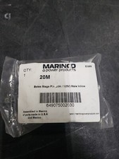 Marinco 20M Bates - Stage Pin 20 Amp, 125 Volt, Male Inline