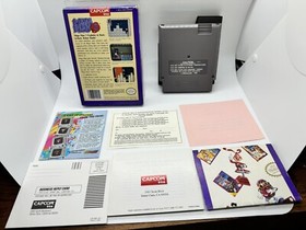 MEGA MAN 3 Nintendo NES Completo En Caja con Todos los Insertos y Reembolso Raro Casi Nuevo Carrito Manual