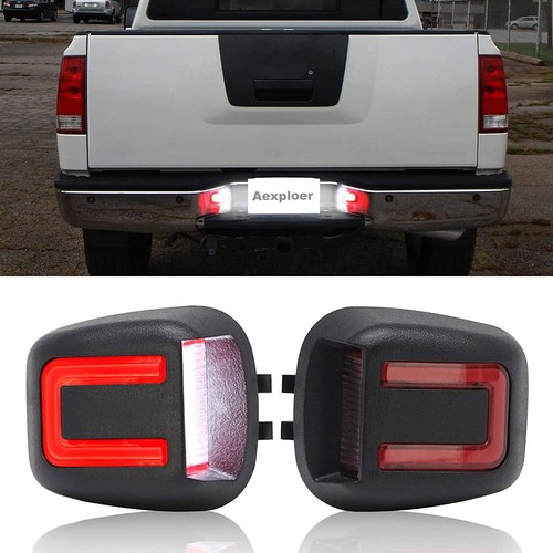 2x LED License Plate Light Lamp For Nissan Frontier Titan Armada Xterra