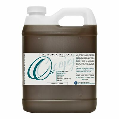 why does jamaican black castor oil smells like cigarettes Black castor oil 100% pure raw organic source non-gmo 1 quart hair growth  remedy