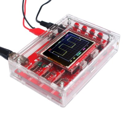 DSO138 Digital Oscilloscope 2.4 TFT LCD Display with Alligator Probe Test Clip