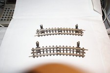 Trix Express Pappschwellengleis, 2 Trenngleise, gebogen, guter Zustand