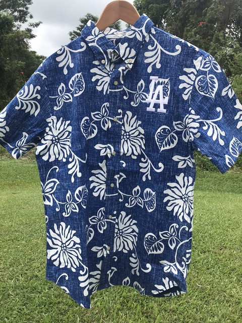 dodgers aloha shirt