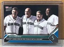 2023 TOPPS NOW #563 WILSON BUHNER MARTINEZ KEN GRIFFEY JR Blue Parallel 36/49