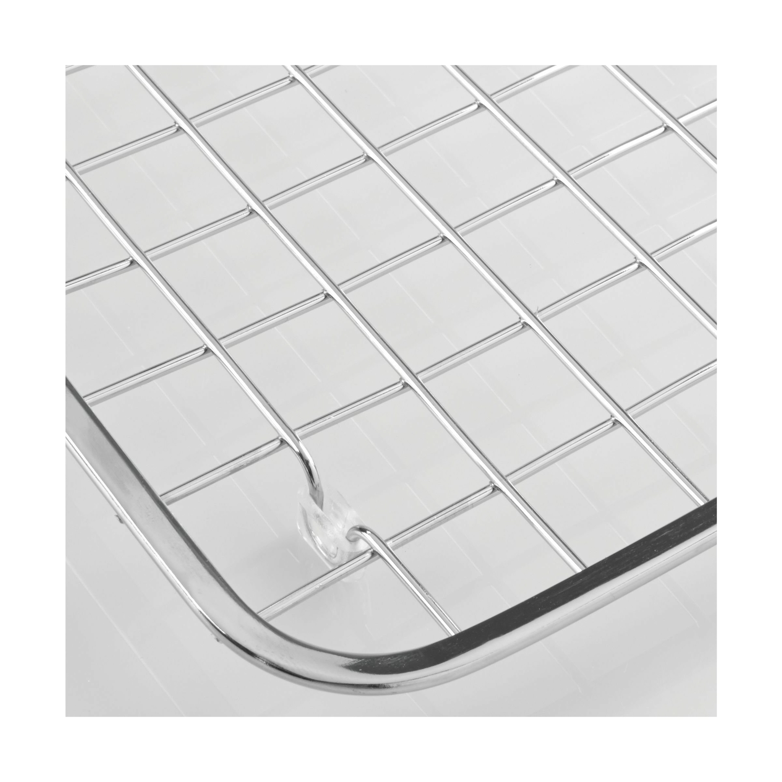 InterDesign Sink Grid Large Polished Stainless Steel 72902  