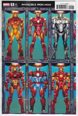 invincible Iron-Man Comic 5 First Print Cover B Bob Layton Variant