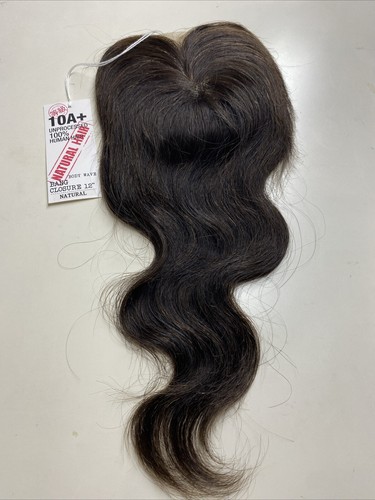 10A+_100% Onda Corpo Umana Brasiliana Vergine Remy_BANG_Chiusura_12"_#NATURALE - Foto 1 di 6