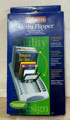 KENSINGTON MEDIA FLIPPER CD'S FLOPPY'S BRAND NEW; Vintage