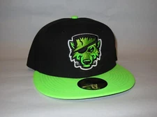 Erie SeaWolves Howloween Theme Night New Era 59Fifty 7 1/8 NEW! Hat Club