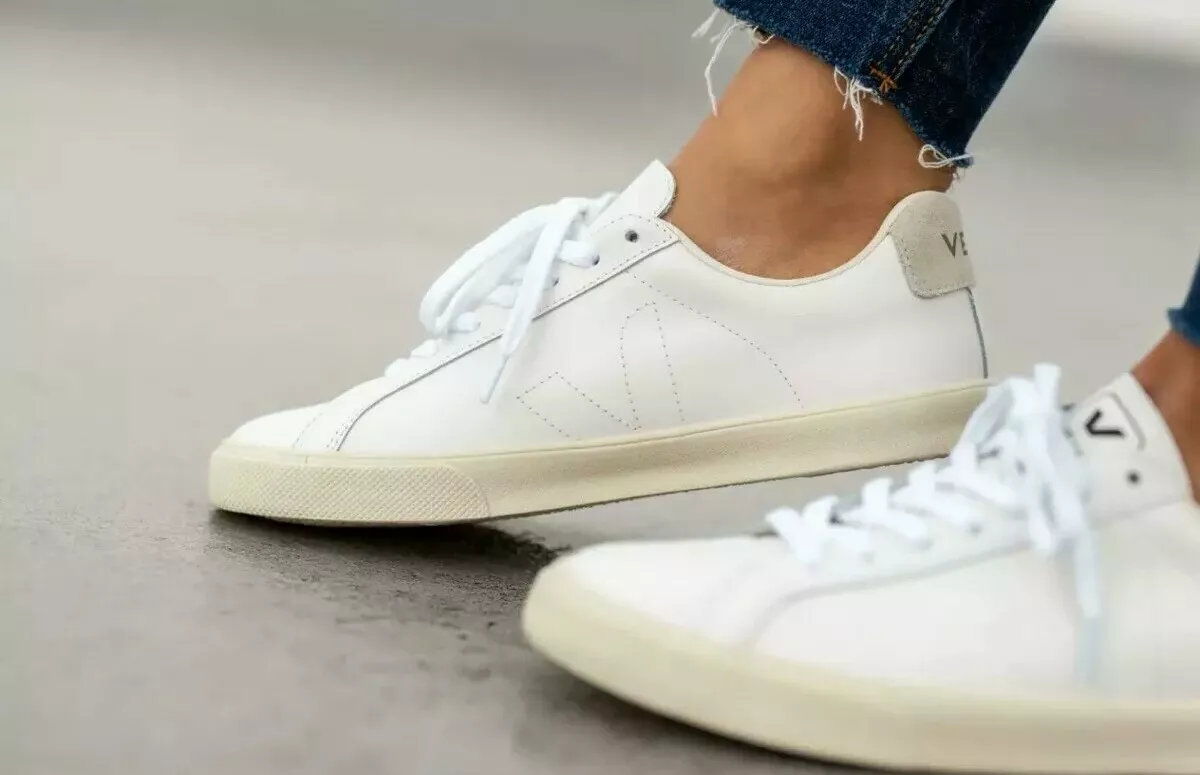 Debería Rubicundo enlace NEW VEJA ESPALAR LOGO SNEAKER WOMEN&#039;S EXTRA WHITE SIZE 36/5 | eBay