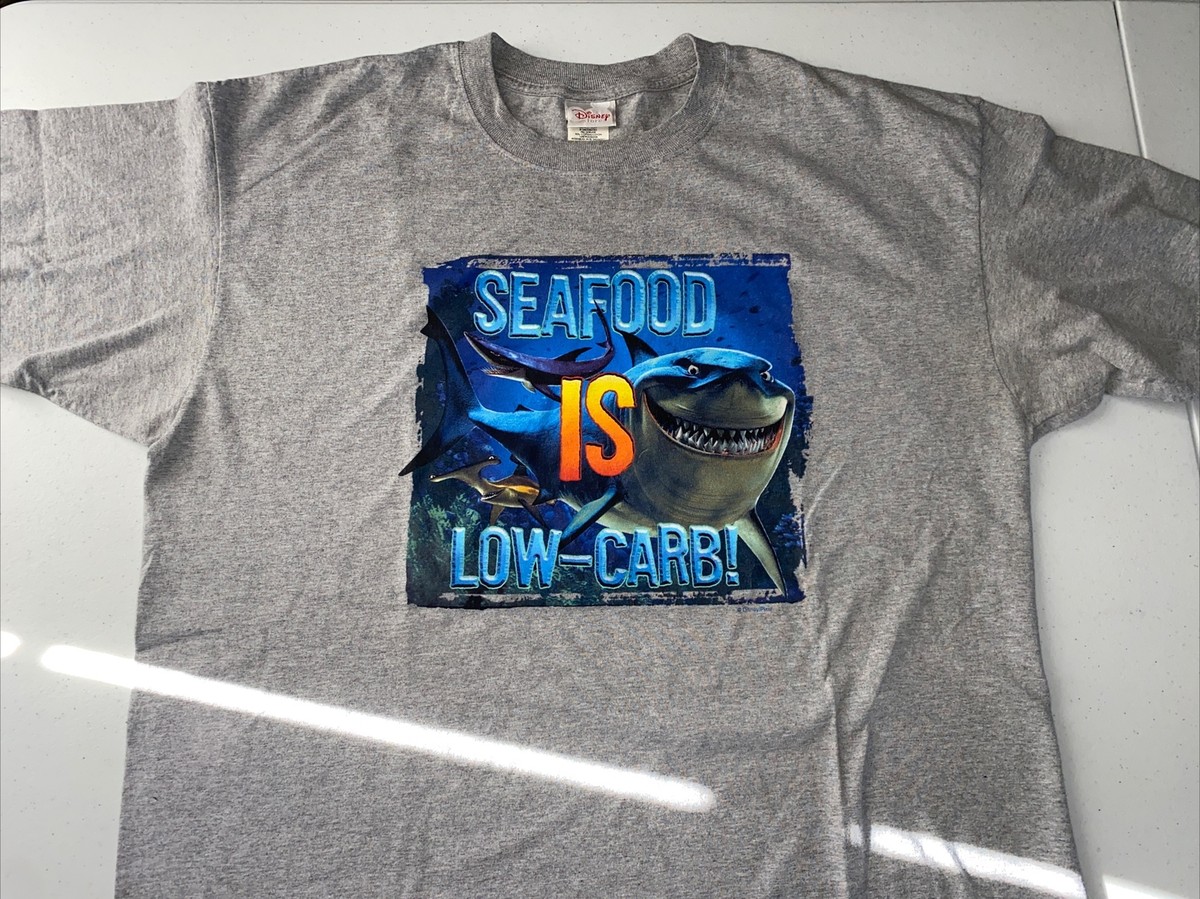 NWOT Vtg Finding Nemo Disney Store Pixar Seafood Is Low-Carb