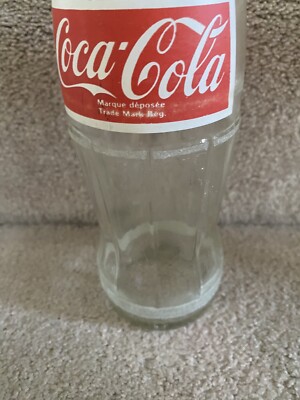 Vintage Coke / Coca-Cola Clear Glass 750 mL Bottle With Cap | eBay
