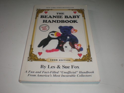 The Beanie Baby Handbook 1998 Edition Les & Sue Fox Excellent Condition