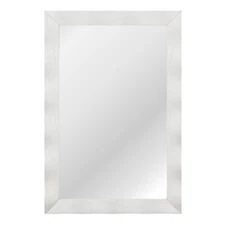 41.5 x 28" Bathroom Wall Mount Mirror Decoration Living Room w/Solid Wood Frame