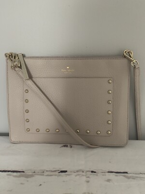 New Kate Spade New York On Purpose Studded Leather Crossbody New 